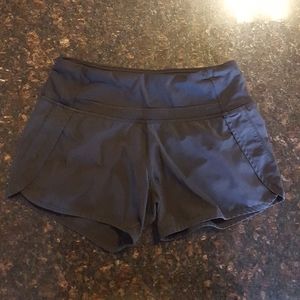 Lululemon speed shorts